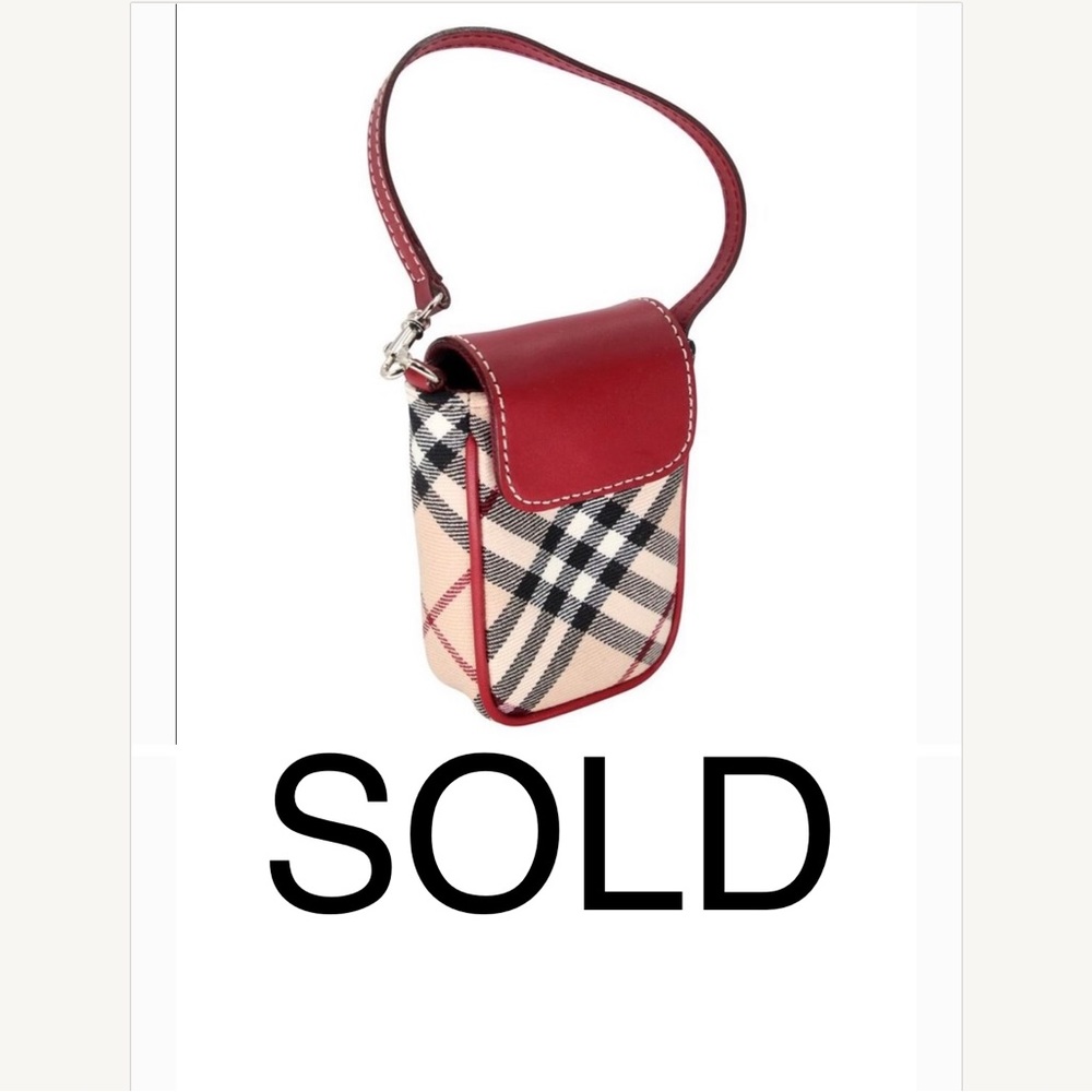 Burberry Blue Label Novacheck Cover Mini Bag/Pouch - SOLD